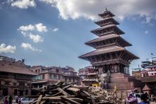 Tempel in Bhaktapur nach dem Erdbeben 2015 (der_chris87 - Fotolia)